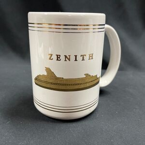 Celebrity Cruise Lines Zenith Ship 22kt Gold Mug Coffee Tea